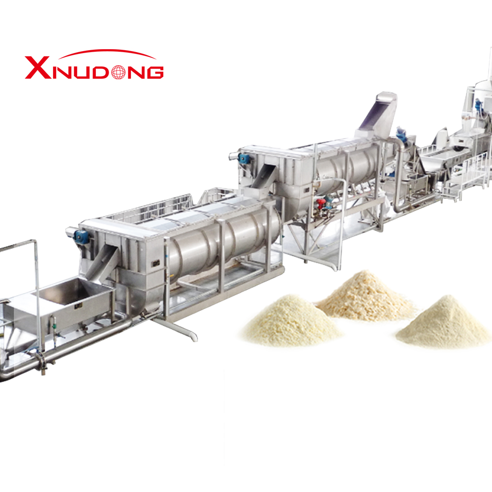 新旭東雪花粉生產線